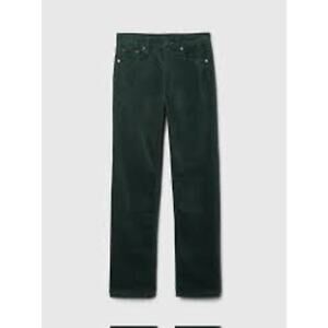 GAP High Rise Velvet '90s Straight Pants Size 31/12T